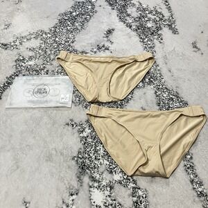 Slick Chicks Adaptive Underwear‎ 2 Pack Nude Brief Panties Side Fasten Sz XL